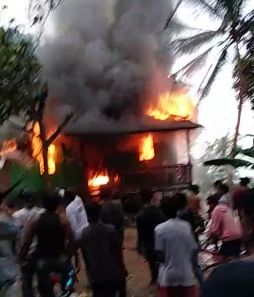 Kebakaran Di Juata Laut