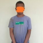 Roslan Abdu dan barang bukti diamankan