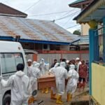 Pemakaman pasien Covid-19