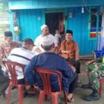 Babinsa Koramil Tarakan Tengah melayat ke rumah duka