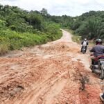 Desa Sajau Metun menuju Desa Tanah Kuning