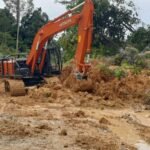 longsoran di Jalan Silva Rahayu