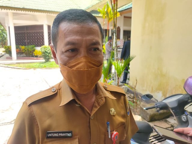 Kepala Disperindagkop dan UMKM Kota Tarakan, Untung Prayitno.