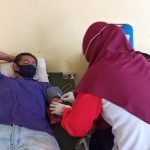 Kegiatan donor darah oleh PMI