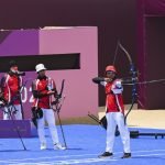 Tim panahan putra Indonesia