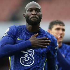 Pemain baru Chelsea Romelu Lukaku
