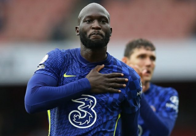 Pemain baru Chelsea Romelu Lukaku