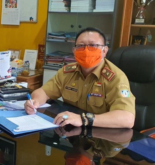 Kepala Dinas PUPR Kabupaten Malinau, Tommi Labo.