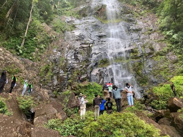 air terjun Gunung Rian KTT