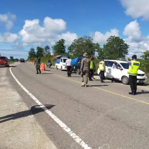 Satgas Kaltara mengawasi pintu masuk Berau-Tanjung Selor