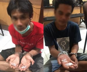 Dua pelaku narkotika Dua pelaku narkotika