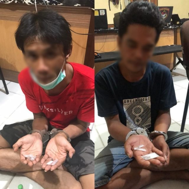 Dua pelaku narkotika