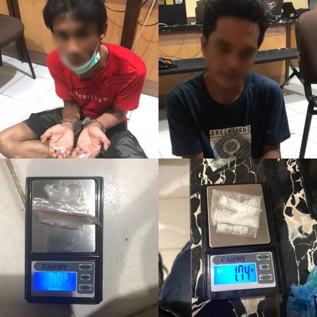 Dua pelaku diamankan polisi