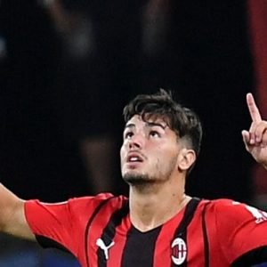 Gelandang serang AC Milan Brahim Diaz