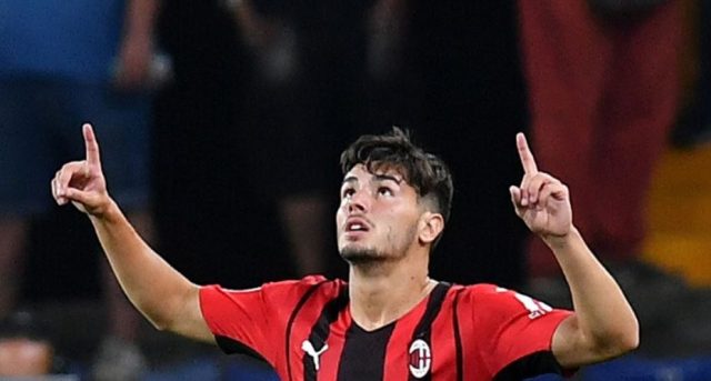 Gelandang serang AC Milan Brahim Diaz