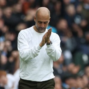 Manajer Manchester City Pep Guardiola