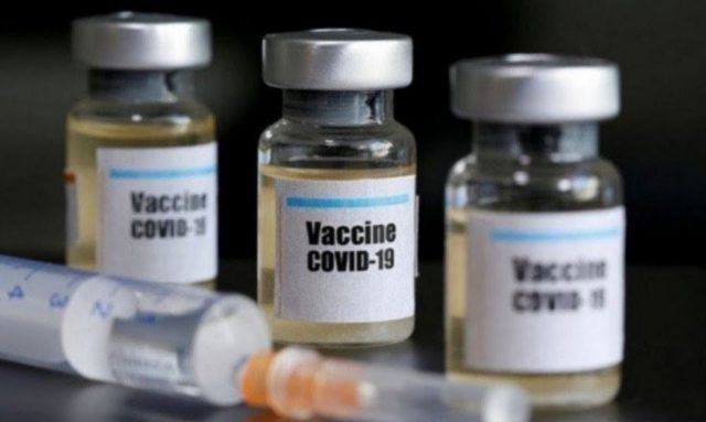 Botol vaksin virus corona