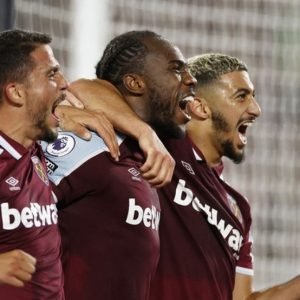 Penyerang West Ham United Michail Antonio