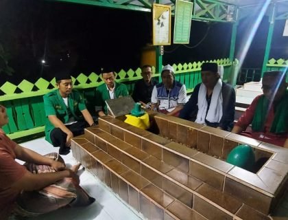 Benuanta Grup bersama PW GP Ansor Kaltara saat melakukan ziarah di Makam Sayyid Ahmad Al Magribhi