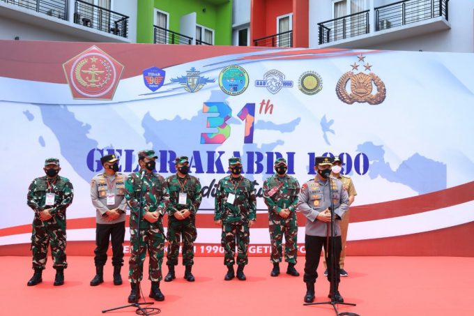 Kapolri Jenderal Listyo Sigit Prabowo dan Panglima TNI