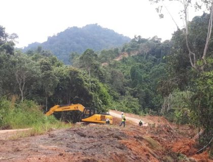 PEMOTONGAN proses pemotongan gunung