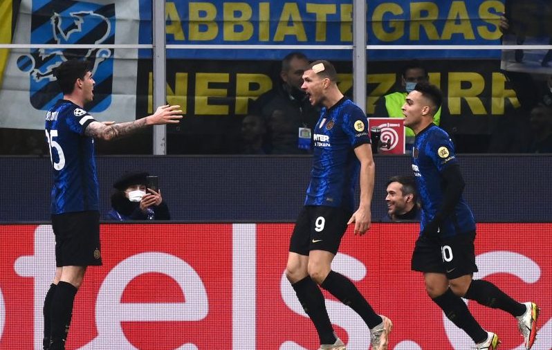Penyerang Inter Milan Edin Dzeko