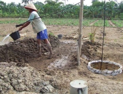 AIR BOR sumur air bor di Desa Sesayap Hilir, Kabupaten Tana Tidung