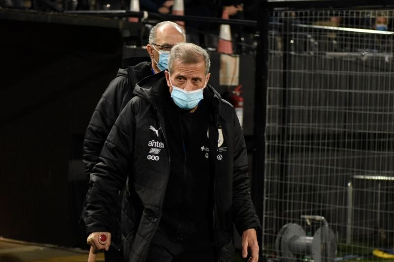 Pelatih Uruguay Oscar Tabarez