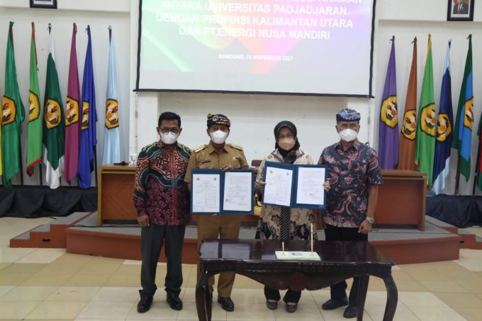 Universitas Padjadjaran dan PT ENM melakukan Mou dengan Pemprov Kaltara