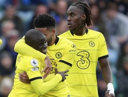 Gelandang Chelsea N'Golo Kante