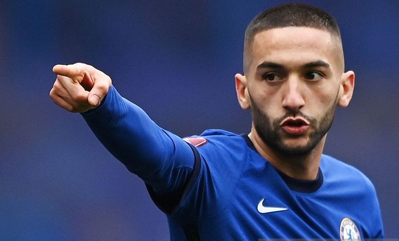 Pemain sepak bola Chelsea Hakim Ziyech