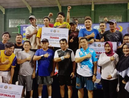 Kejuaraan Tenis Gubernur Kalimantan Utara Cup 2021