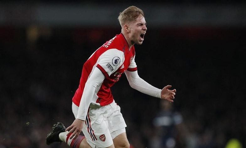 Gelandang serang Arsenal Emile Smith-Rowe