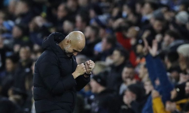 Manajer Manchester City Pep Guardiola