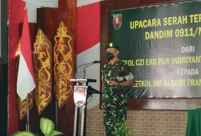 Danrem 092/Maharajalila Brigjen TNI Rifki