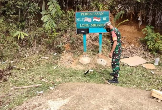 Babinsa Long Midang Babinsa Long Midang