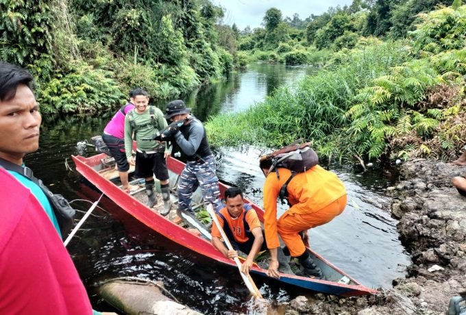 warga KTT yang diduga disambar buaya