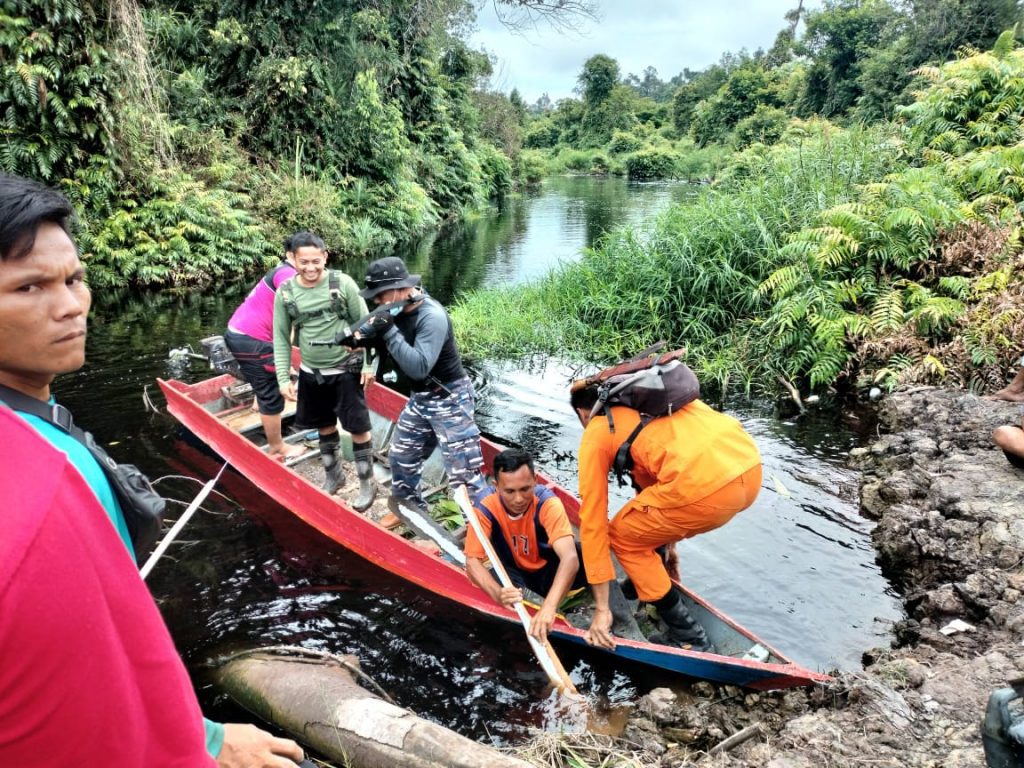 warga KTT yang diduga disambar buaya