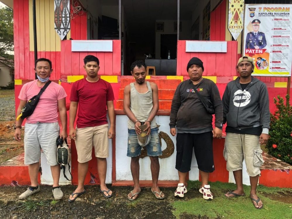 Pelaku penikaman diamankan Polsek Sekatak