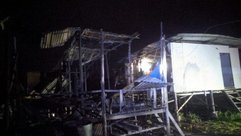 Kebakaran di Binalatung