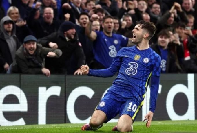 Pemain Chelsea Christian Pulisic