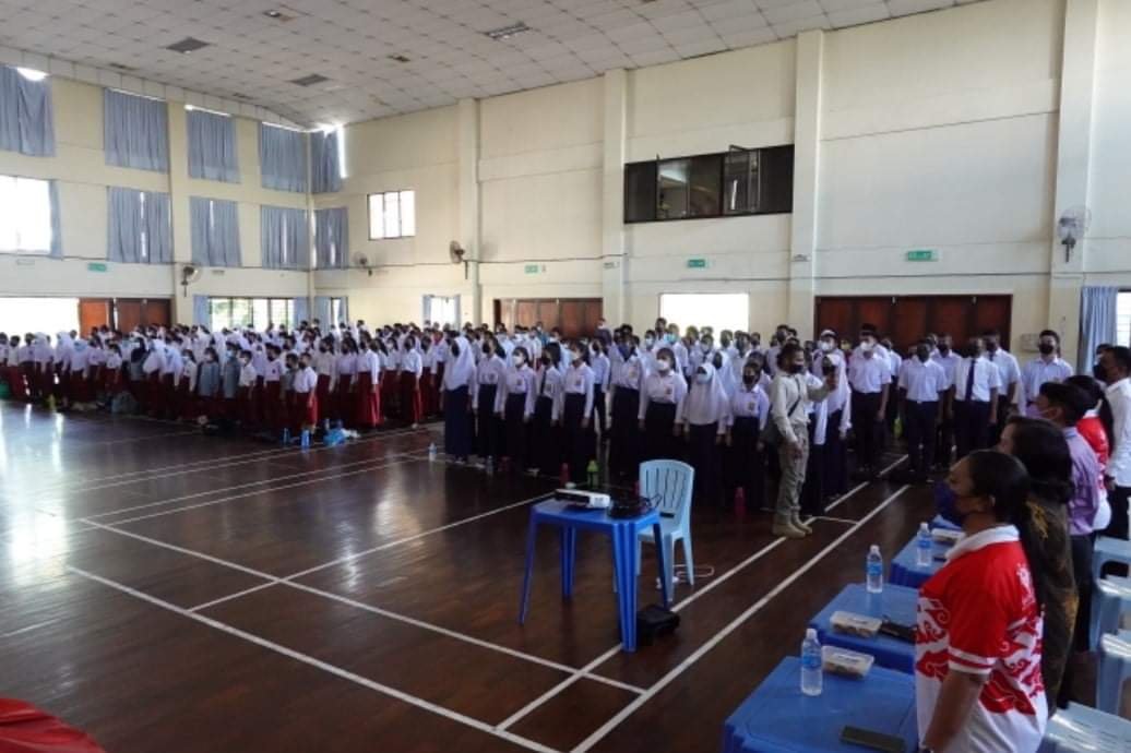 Sebanyak 186 pelajar CLC ikut mendengarkan edukasi bahannya narkoba