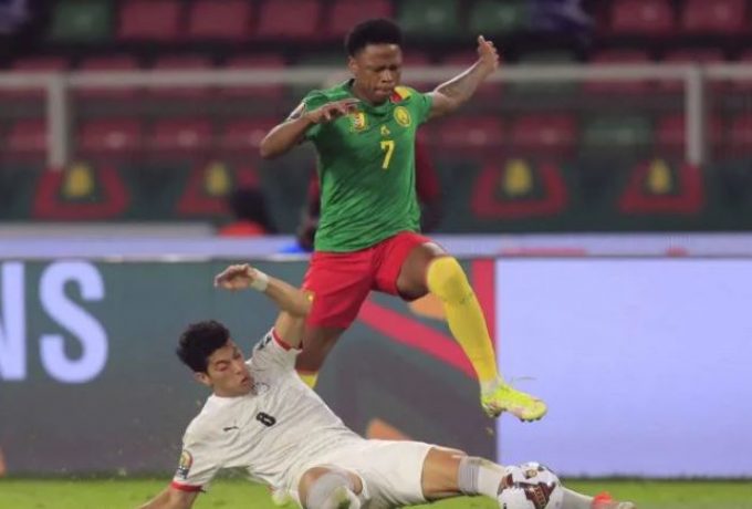 Pemain timnas Kamerun Clinton Njie