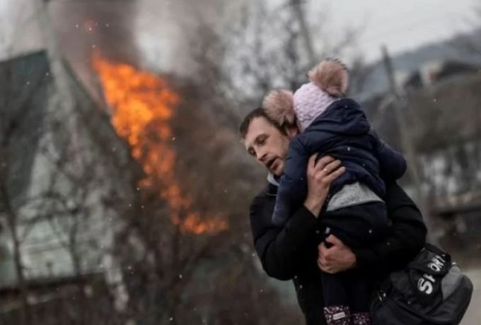 pasukan Rusia terus maju menuju ibu kota Kiev