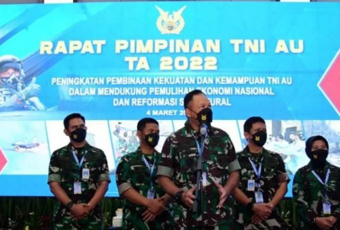 TNI AU Kepala Staf Angkatan Udara (Kasau) Marsekal TNI Fadjar Prasetyo