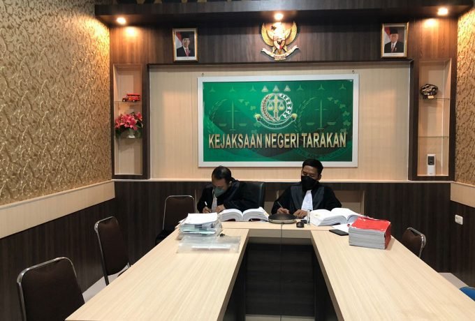 sidang lanjutan perkara Tipikor secara online