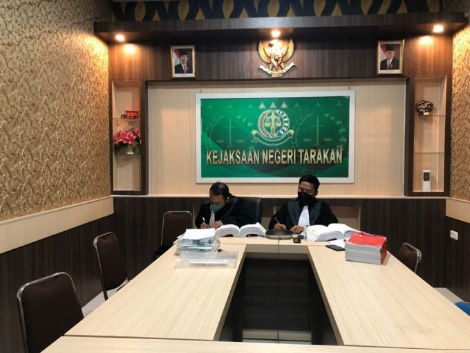 sidang lanjutan perkara Tipikor secara online