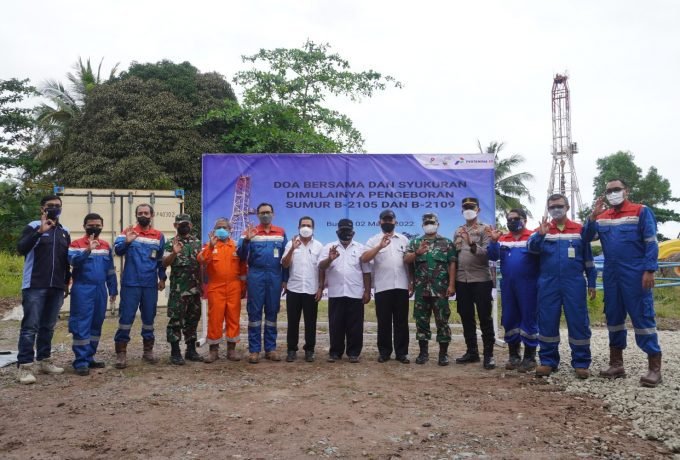 Bunyu Field saat melakukan tajak sumur baru