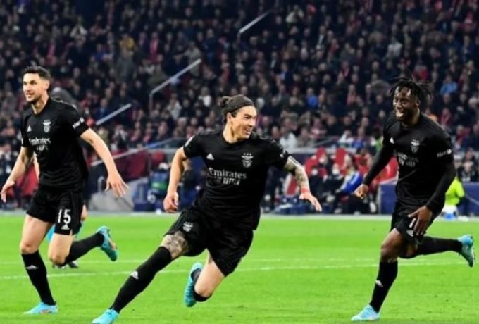 Penyerang Benfica Darwin Nunez