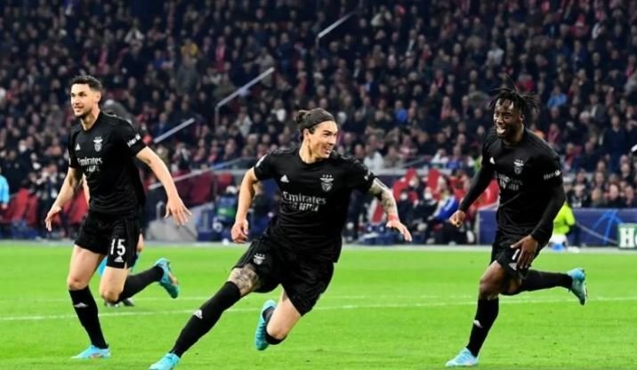 Penyerang Benfica Darwin Nunez